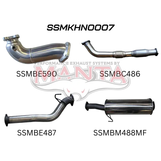 Holden Colorado RC 3.0L 10 - 12 SWB With Cat & Muffler product image