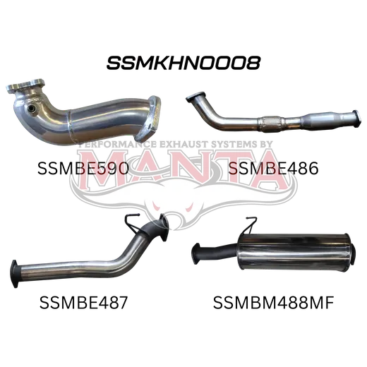Holden Colorado RC 3.0L 10 - 12 SWB Without Cat & Muffler product image