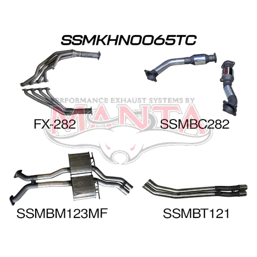 Holden Commodore VP VR VS Sedan 5L V8 IRS 2.5in With Extractors Tailpipe product image