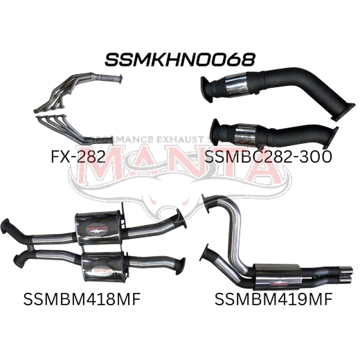 Holden Commodore VP VR VS Sedan 5L V8 IRS 3in Dual With Extractors product image