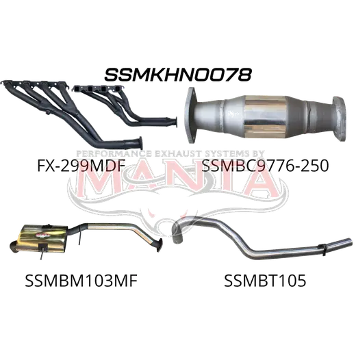 Holden Commodore VN VP VR VS Ute 5.0L Manual V8 2.5in With Extractors Tailpipe product image