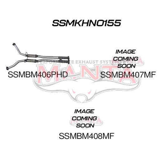 Holden VZ V8 Monaro 2.5in Dual Catback Hotdog/Muffler product image