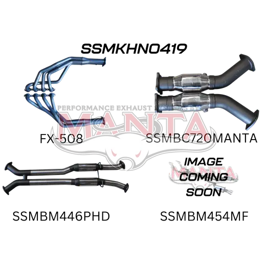 Holden WH Statesman V8 3in Dual With 1 3/4 in Extractors Hotdog/Muffler product image