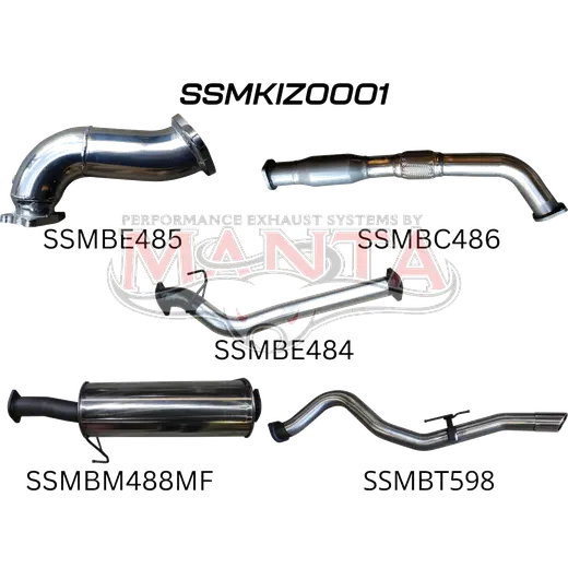 Isuzu DMAX 3.0L 08 - 10 LWB With Cat product image