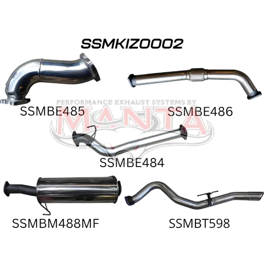Isuzu DMAX 3.0L 08 - 10 LWB Without Cat product image