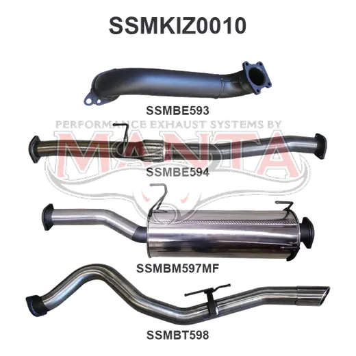 Isuzu D-Max June 2012 - Jan 2017 3.0L Without Cat product image