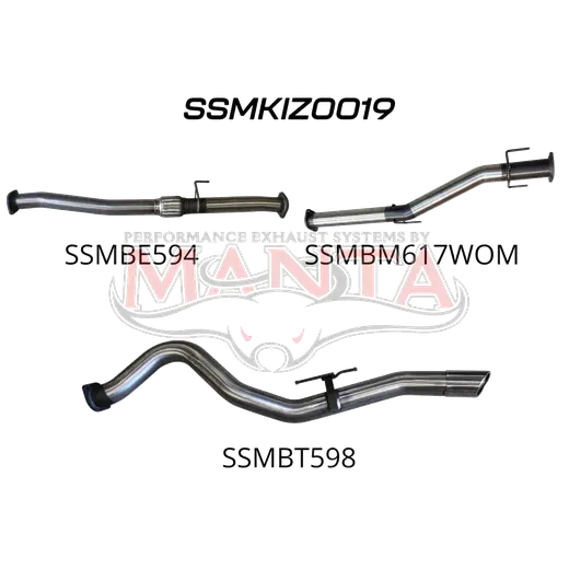 Isuzu D-Max 2020 ON 3.0L DPF BACK product image