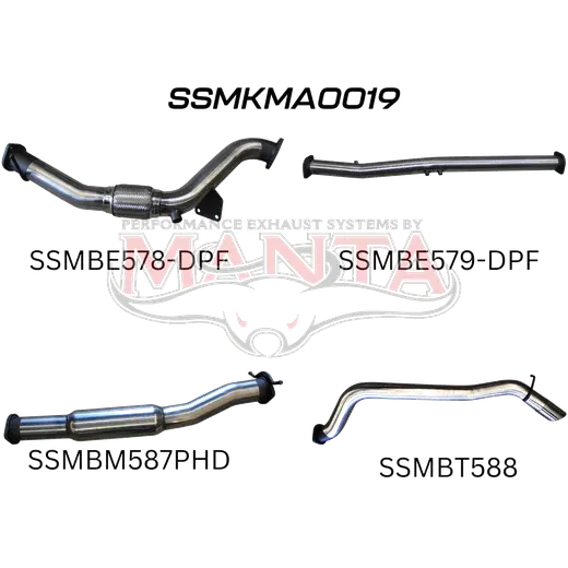 Mazda BT50  DPF 3.2L WITHOUT CAT & WITH HOTDOG product image