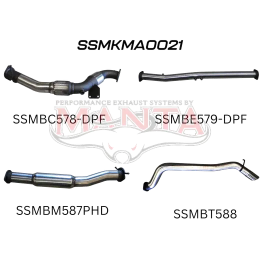 Mazda BT50 DPF 3.2L WITH CAT & HOTDOG product image