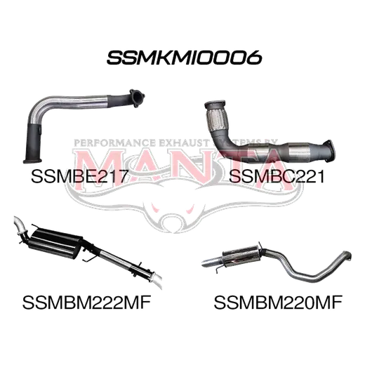 Mitsubishi Pajero NS Auto only 3.2L 06 - 08 Without DPF product image