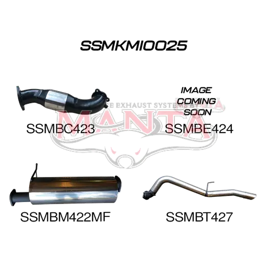 Mitsubishi Triton MN Auto 4X4 2.5L CRD With Cat & Muffler product image