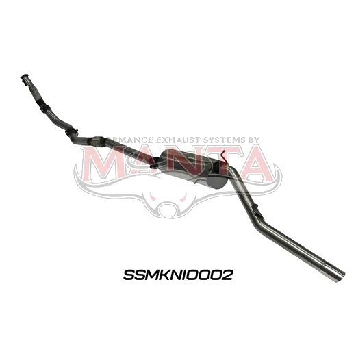 Nissan Navara D22 3.0L 3in Exhaust Without Cat, with Muffler product image