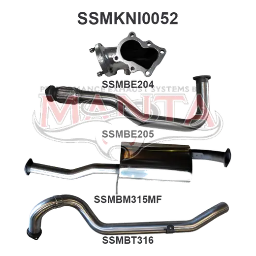 Nissan Patrol GU 4.2 Ute With Centre Muffler product image