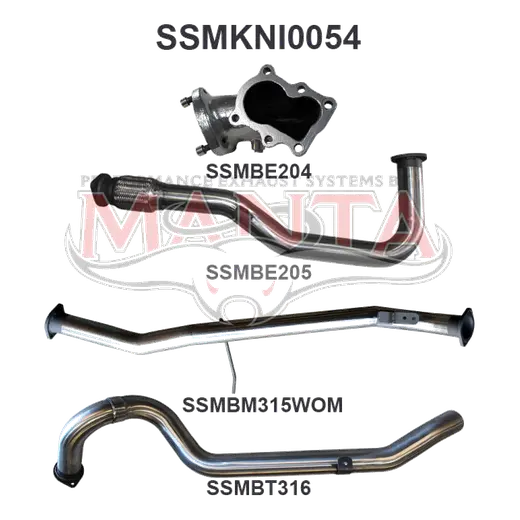 Nissan Patrol GU 4.2 Ute With Centre Pipe only product image