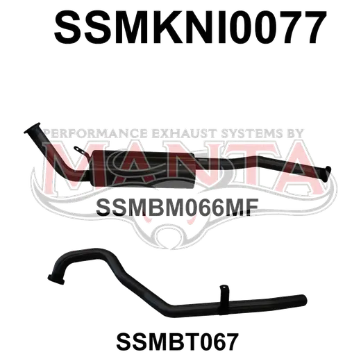 Nissan Patrol GQ 3.0L 2.5in off OE Engine Pipe product image