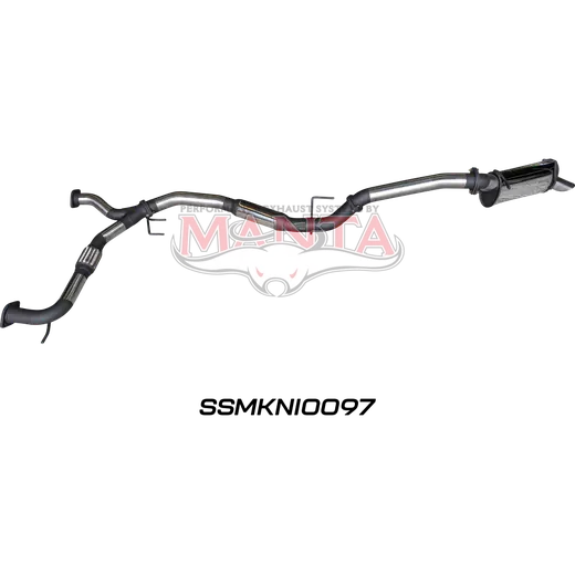 Nissan Patrol Y62 V8 5.6L Wagon 3in Catback With Hotdog/Muffler product image