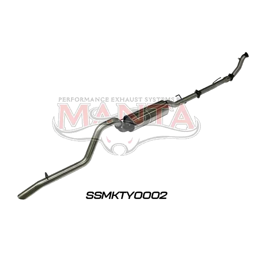 Toyota Hilux KUN26R 3.0L D4D 3in Muffler With Cat product image