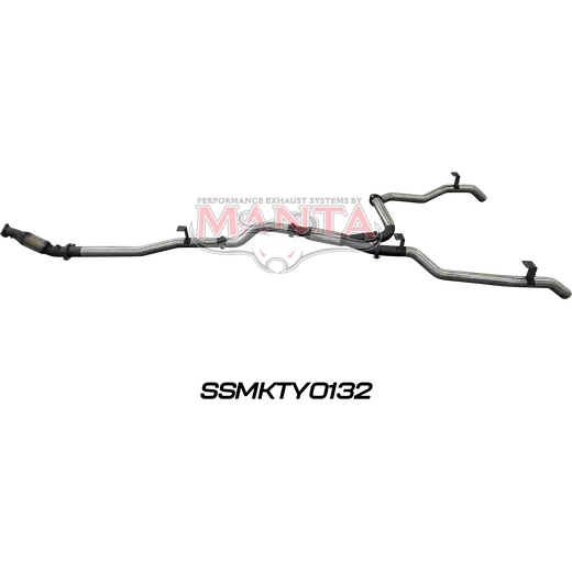 Toyota Landcruiser VDJ79 V8 Ute Dual 3in NO Cat, With Hotdog DPF product image