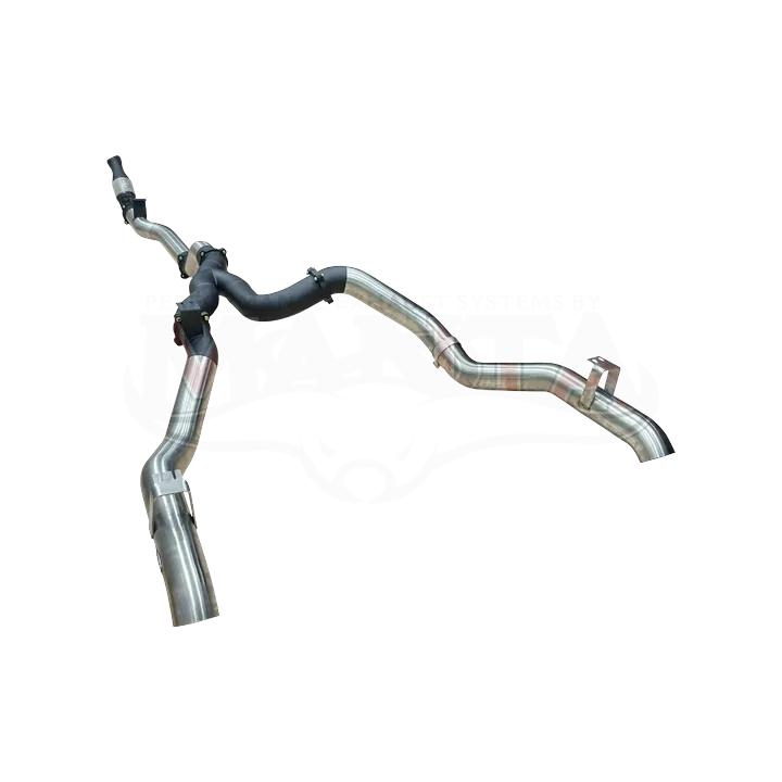 Landcruiser VDJ79 V8 4.5L TD, Dual Cab Ute 2012-2016, (Without DPF) 4in Dual No Cat & No Muffler product image