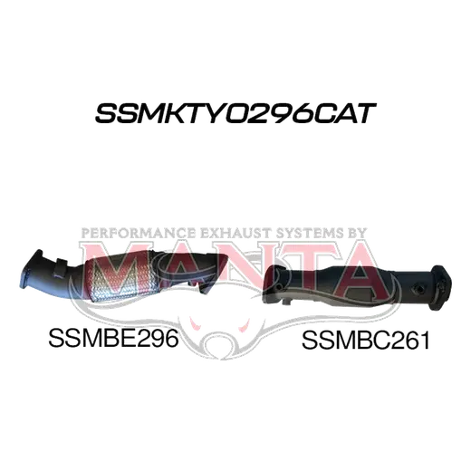 VDJ79, VDJ76, VDJ78 V8 4.5L, 3in DPF Replacement With Cat (To Suit Factory DPF Back Position) product image