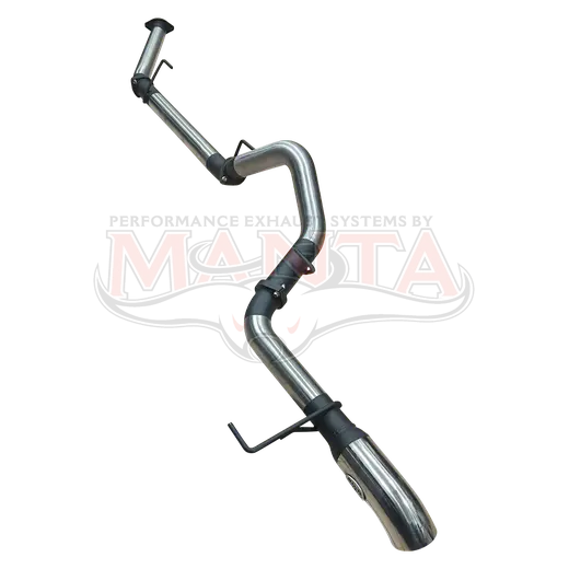 Landcruiser 300 Series V6, 3in DPF Back Without Muffler, 4in Chrome Tip product image