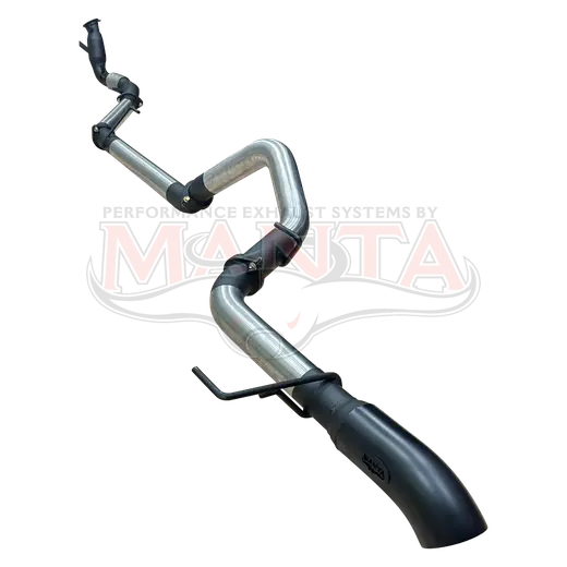 Landcruiser 300 Series V6, 3in Turbo Back With Cat & Without Muffler, 4in Black Tip product image