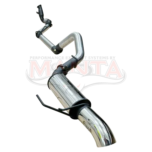 Landcruiser 300 Series V6, 3in Turbo Back With Cat & With Rear Muffler, 4in Chrome Tip product image