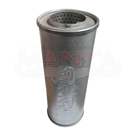 3in, 5in Round Centre/Centre, 14in (350mm) Long, Megaflow Muffler - Medium - Aluminised Steel product image