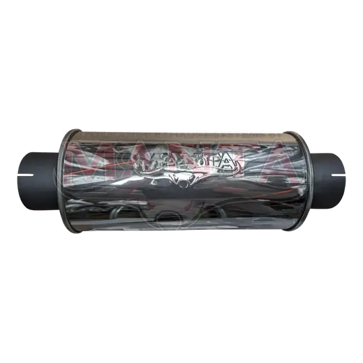 4in, 7in Round Centre/Centre, 16in (400mm) Long, Megaflow Muffler product image