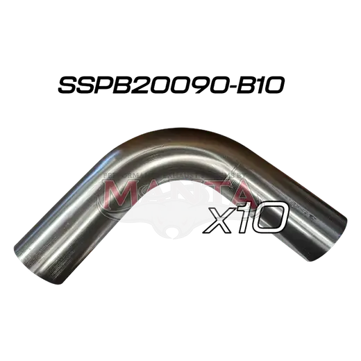 (Pack 10) 2in (50.8mm) 90deg Short Leg Precision 304g Stainless Mandrel Bend product image