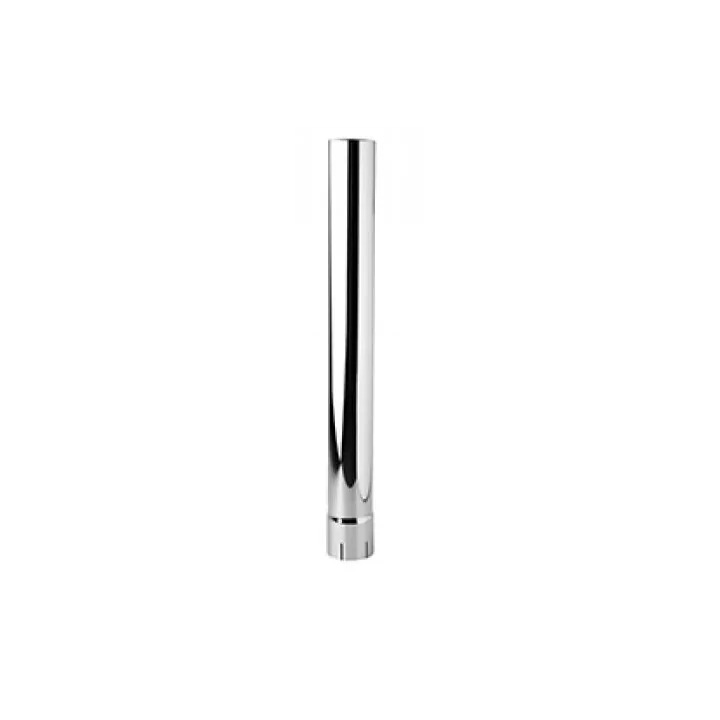 CHROME EXHAUST STACK STRAIGHT 5in OD X 60in (1525MM) LONG WITH EXPANDED NOTCHED END product image