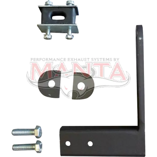 Toyota VDJ79 Dual 3in RHS Chassis Bracket Includes Rubber Hanger TYB202 And D-shape Towbar Packers product image