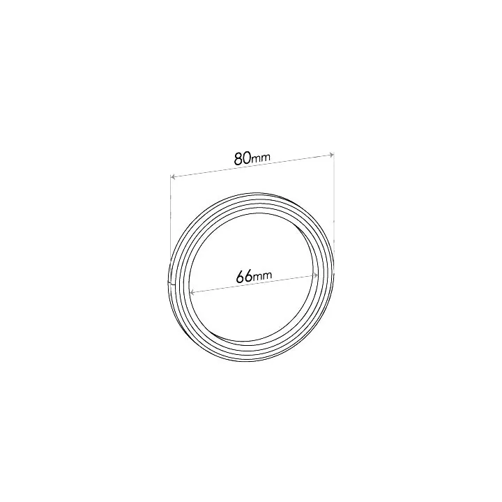 TOYOTA VARIOUS - 66mm ID, 80mm OD RING GASKET product image