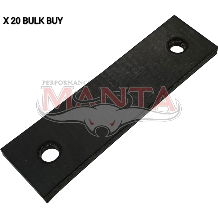 Universal Rubber Strap, 80mm Bolt Hole Centres, 120mm Overall Length, Pack of 20 product image