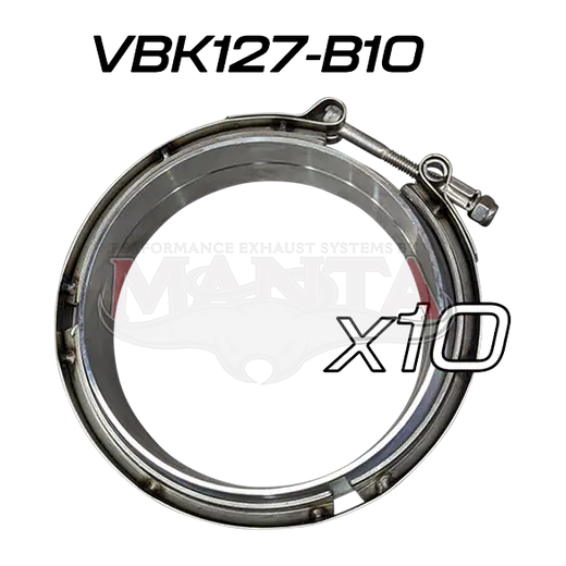 (Pack 10) V Band Kit Includes FLARES & Clamp 5 in product image