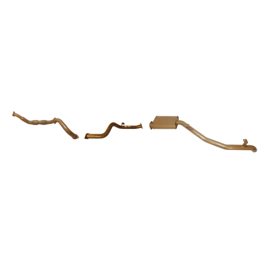 Toyota Landcruiser 70/79 Series V8 4.5L Single Turbo Ute March 2007 to August 2016 (without DPF/Air Purifier) - Single 3" with CAT and Rear Muffler Kit product image