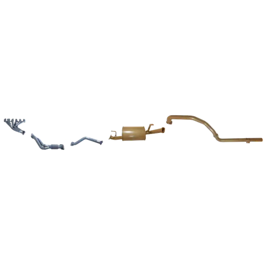 Toyota Landcruiser 100/105 Series 6 Cyl 4.2L Diesel 1998/2008 Non Turbo - Single 2 1/2" with Headers Kit product image