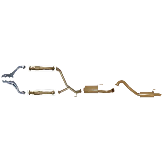 Toyota Landcruiser 100 Series V8 4.7L Petrol 1998/2008 - Single 3" with Cats and Headers Kit. product image