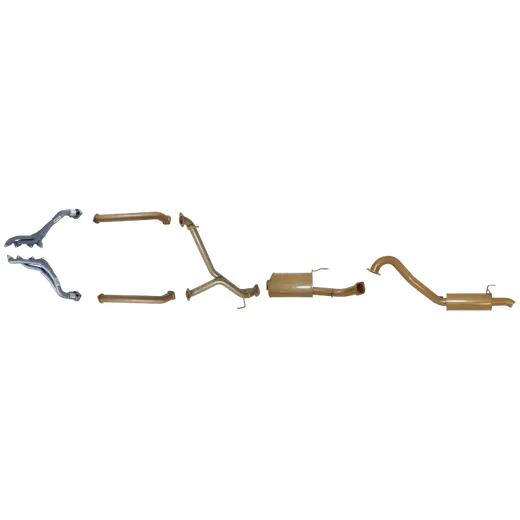Toyota Landcruiser 100 Series V8 4.7L Petrol 1998/2008 - Single 3" with CAT Delete Pipes and Headers Kit. product image