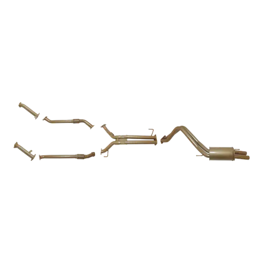Toyota LandCruiser 200 Series VDJ200 4.5L V8 Twin Turbo Diesel (1VD-FTV) 2008 – Sept 2015 (Non-DPF) – Twin 2.5" Turbo Back Exhaust System with Rear Resonator Assembly product image