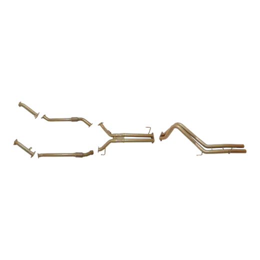 Toyota LandCruiser 200 Series VDJ200 4.5L V8 Twin Turbo Diesel (1VD-FTV) 2008 – Sept 2015 (Non-DPF) – Twin 2.5" Turbo Back Straight Pipe Exhaust System product image