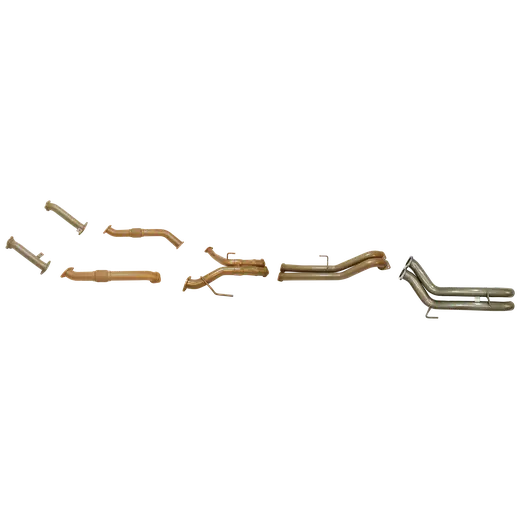 Toyota Landcruiser 200 Series V8 4.5L Diesel Twin Turbo 2008 to Sep 2015 (without DPF/Air Purifier) - Twin 3" with Centre and Rear Pipe Only Option Kit product image