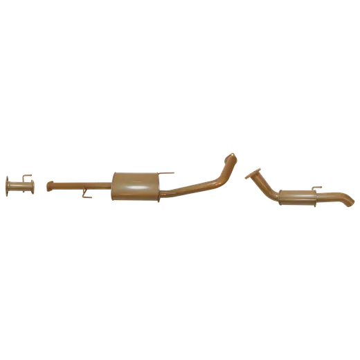 Toyota Prado 120 Series 4L V6 Petrol 2002 to 2009 - Single 2 1/2" CAT Back Kit product image