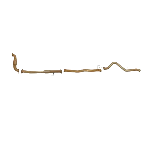 Isuzu D-MAX 3L (4JJ1-TCX) TD July 2012 to 2017 Pre DPF Model - Turbo Back Exhaust Single 3" with CAT and Centre Pipe Only Kit product image