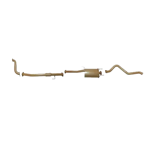 Isuzu D-MAX 3L (4JJ1-TCX) TD July 2012 to 2017 Pre DPF Model - Turbo Back Exhaust Single 3" Kit with Muffler product image