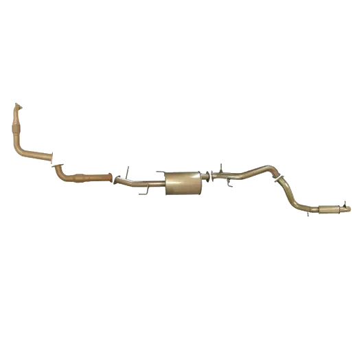 Mitsubishi Pajero NX (4M41T) 3.2L Turbo Diesel Sep 2014 to Sep 2016 - 3 Inch Turbo Back Exhaust System with Cat and Centre Muffler and Rear Resonator product image