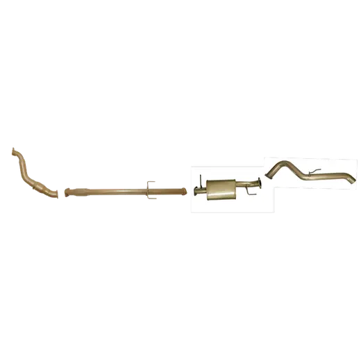 Mitsubishi Triton ML/MN 2.5L TD Dual Cab 2008 to 2015 - Single 3" with CAT and Rear Pipe Only Option Kit product image