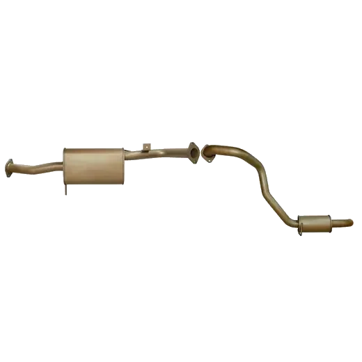 Nissan Patrol GU (TB48DE) 4.8L 6 Cylinder Petrol 2001 to 2010 - 2 1/2 Inch Cat Back Exhaust System - With Muffler and Resonator product image
