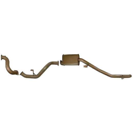 Landcruiser 70/78 Series V8 4.5L Single Turbo Troopcarrier (DPF Model) September 2016 to September 2024 - DPF Back Exhaust System with a Muffler product image