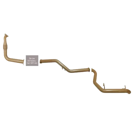 Mitsubishi Pajero NS - Auto Only (4M41T) 3.2L Turbo Diesel Nov 2006 to Aug 2009 DPF Model - 3 Inch (DPF Back) Exhaust System with Straight Through No Mufflers product image